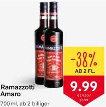 MPreis Ramazzotti Amaro 700 ml Angebot