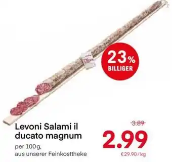 MPreis Levoni Salami il ducato Magnum 100 g Angebot