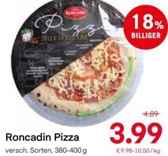 MPreis Roncadin Pizza 380-400g Angebot