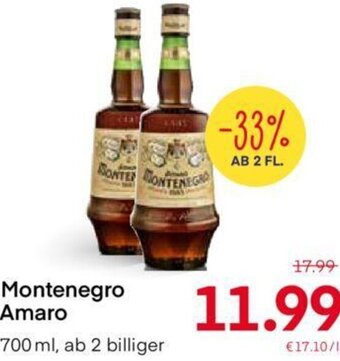 MPreis Montenegro Amaro 700 ml Angebot