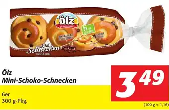Nah&Frisch Ölz Mini-Schoko-Schnecken 300 g-Pkg. Angebot