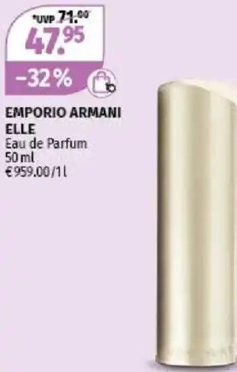 Müller Emporio Armani Elle 50 ml Angebot