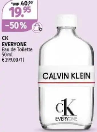 Müller CK Everyone Eau de Toilette 50 ml Angebot