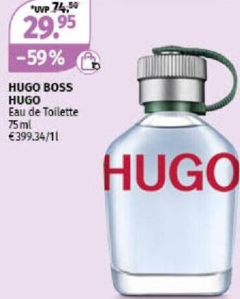 Müller Hugo Boss Hugo Eau de Toilette 75ml Angebot
