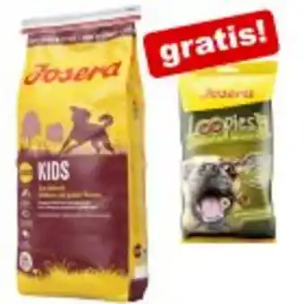 Zooplus 15 kg josera trockenfutter + 6 x 150 g loopies lamm hundesnacks gratis! Angebot