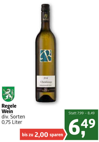 ADEG Regele Wein 0.75 Liter Angebot