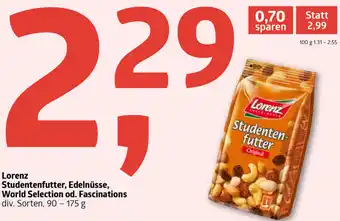 ADEG Lorenz Studentenfutter, Edelnüsse 90-175 g Angebot