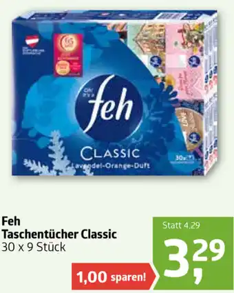 ADEG Feh Taschentücher Classic 30 x 9 Stück Angebot