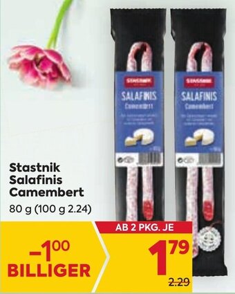 Billa Stastnik Salafinis Camembert 80 g Angebot