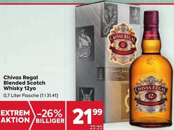 Chivas Regal Blended Scotch Whisky 12yo 0,7 Liter