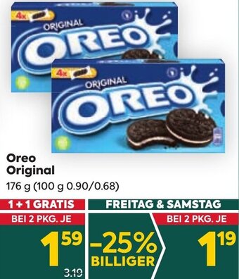 Billa Oreo Original 176 g Angebot