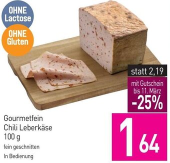 Sutterlüty Gourmetfein Chili Leberkäse 100 g Angebot