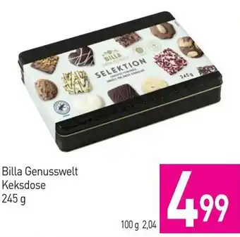 Sutterlüty Billa Genusswelt Keksdose 245 g Angebot