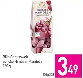 Sutterlüty Billa Genusswelt Schoko Himbeer Mandeln 150 g Angebot