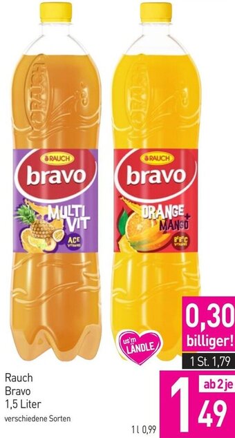 Sutterlüty Rauch Bravo 1,5 Liter Angebot