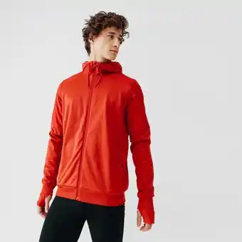 Decathlon Laufjacke kapuze warm+ herren rot Angebot
