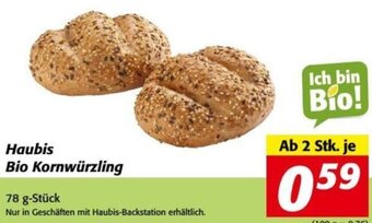Nah&Frisch Haubis Bio Kornwürzling 78g Angebot