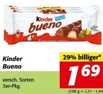 Nah&Frisch Kinder Bueno 3er-Pkg. Angebot