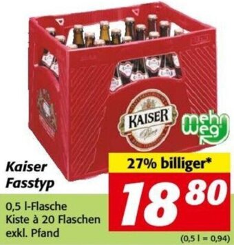Nah&Frisch Kaiser Fasstyp 0,5L Angebot
