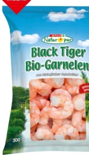 Interspar Bio-black tiger garnelen Angebot