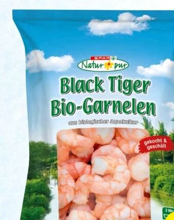 Spar Bio-black tiger garnelen Angebot