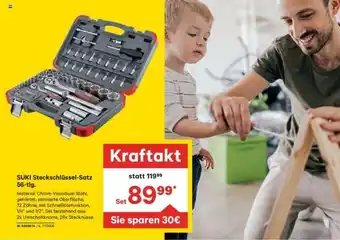 Lagerhaus Suki Steckschlüssel-Satz 56-Tlg. Angebot