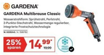Lagerhaus Gardena Multibrause Classic Angebot
