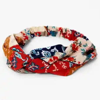 Claire's Patchwork floral twisted headwrap Angebot
