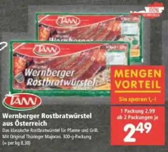 Interspar Wernberger Rostbratwürstel Aus Österreich Angebot