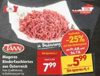 Interspar mageres Rinderfaschiertes Aus Österreich Angebot