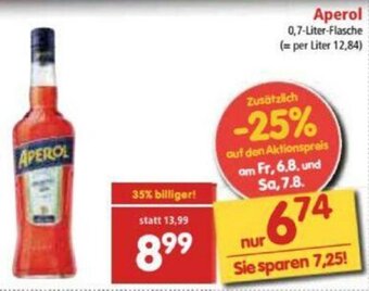 Aperol 0,7 Liter