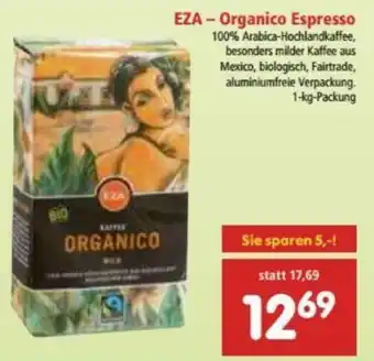 Interspar EZA-Organico Espresso 1kg Angebot