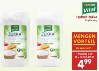 Interspar Erythrit Zukka 1kg Angebot