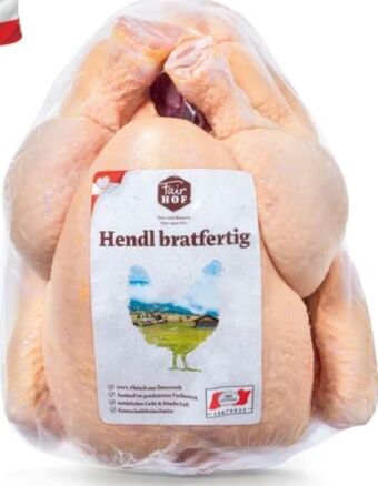Hofer Hendl bratfertig Angebot