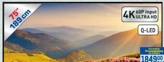 Metro Qled tv 75q60b Angebot