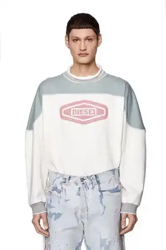 Diesel Verwaschenes sweatshirt Angebot