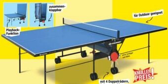 Maximarkt Tischtennis-tisch joker outdoor Angebot