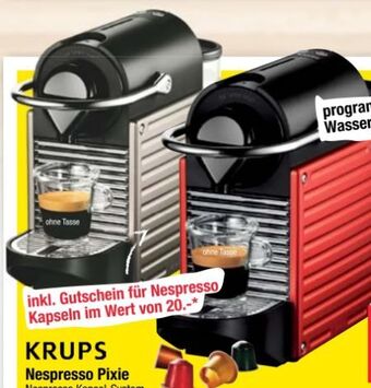 Maximarkt Nespresso pixie Angebot