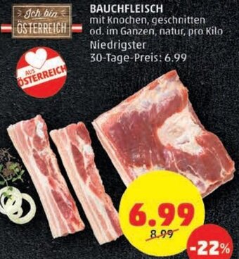 PENNY Bauchfleisch pro kilo Angebot