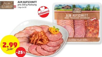 PENNY Alm Aufschnitt 200g Angebot