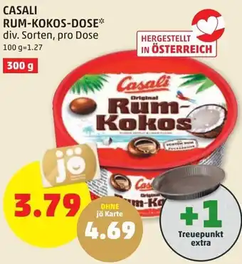 PENNY Casali Rum-Kokos-Dose 300g Angebot