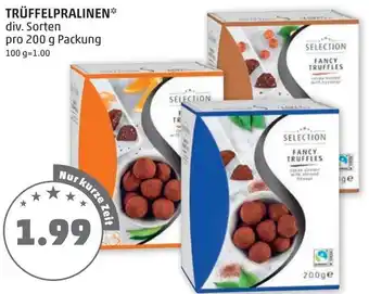 PENNY Selection Trüffelpralinen 200 g Angebot