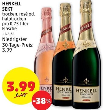 PENNY Henkell Sekt Angebot