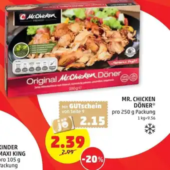 PENNY Mr. Chiken Döner 250 g Angebot