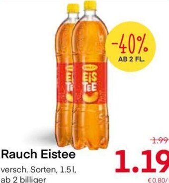 MPreis Rauch Eistee 1.5L Angebot