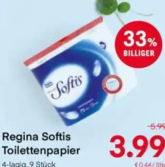 MPreis Regina Softis Toilettenpapier 4-lagig Angebot