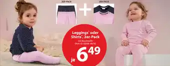 NKD Leggings oder Shirt 2er Pack Angebot