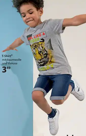 NKD T-Shirt mit Baumwolle und Viskose Angebot