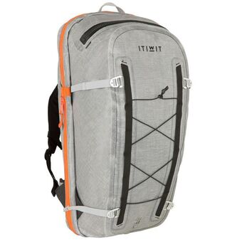 Decathlon Rucksack wasserfest ipx7 wandlungsfähig 120|40 l stand up paddle grau Angebot
