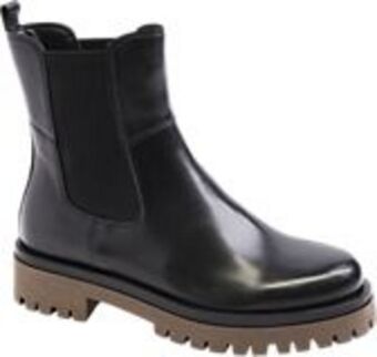 Deichmann Leder chelsea boots in schwarz Angebot
